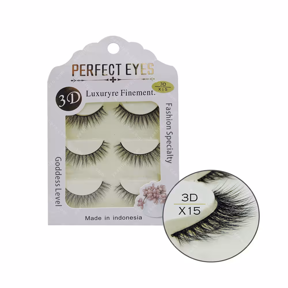 مژه 3D پرفکت آیز 3جفتی مدل X15