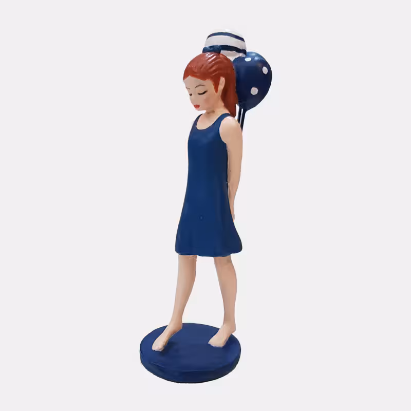 مجسمه مدل دختر بادکنکی کد 1