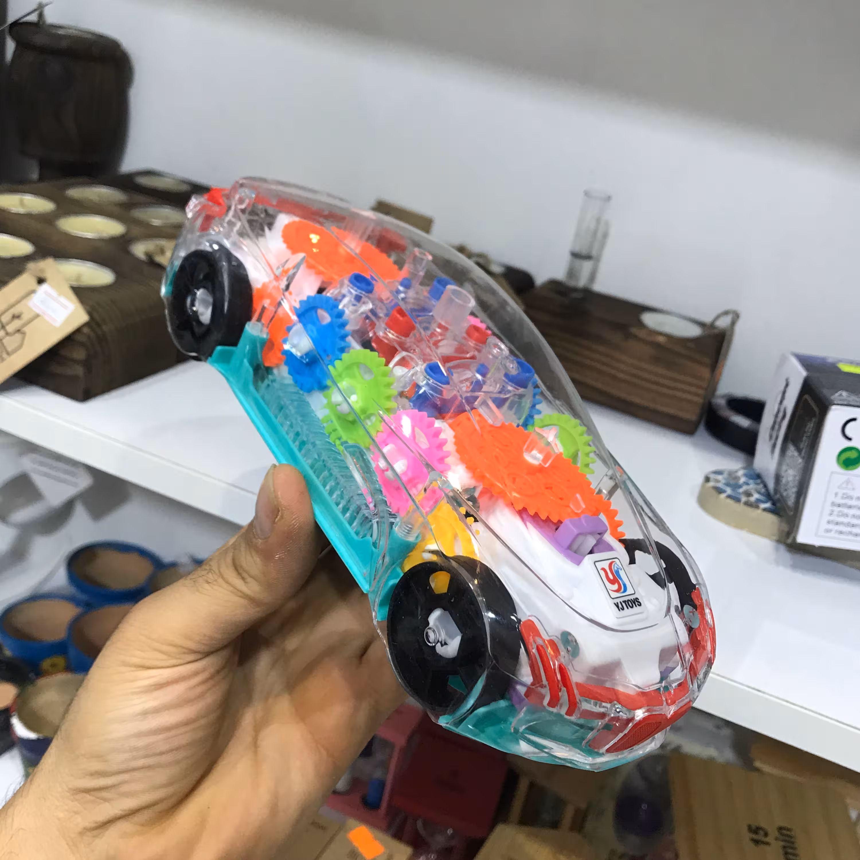 ماشین موزیکال چرخ دنده ایی