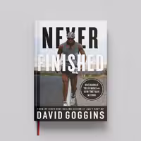 کتاب Never Finished جلد سخت (HARDCOVER)