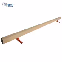 موازنه چوبی پایه ثابت ژیمناستیک طول 3 متری