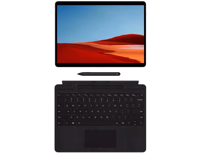 سرفیس پرو X با کیبوردSurface Pro X for Business Essentials Bundle/SQ 2 /Ram 16/512GB SSD/ MICROSOFT