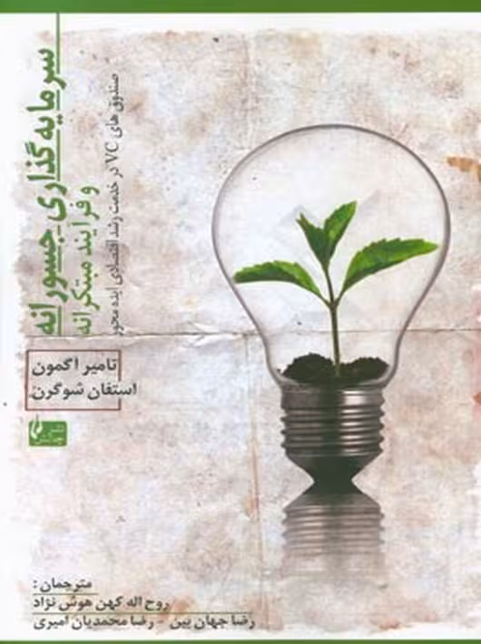کتاب سرمایهگذاری جسورانه و فرآیند مبتکرانه صندوقهای VC در خدمت رشد اقتصادی ایدهمحور اگمون شوگرن هوش نژاد چالش