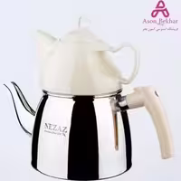کتری و قوری  3 لیتر هرمی لوله دار (NEZAZ) کد 2403