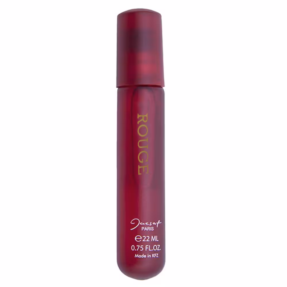 عطر جیبی زنانه و مردانه ژک ساف مدل ROUGE حجم 22 میلی لیتر