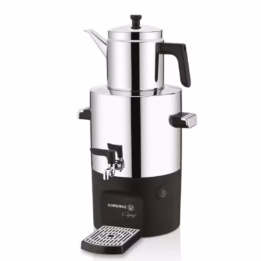 سماور برقی استیل برند کرکماز ترکیه مدل Çayşef A841