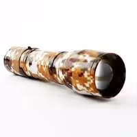 چراغ قوه شارژی پلیسی طرح چریکی بدنه فلزی مدل ETG