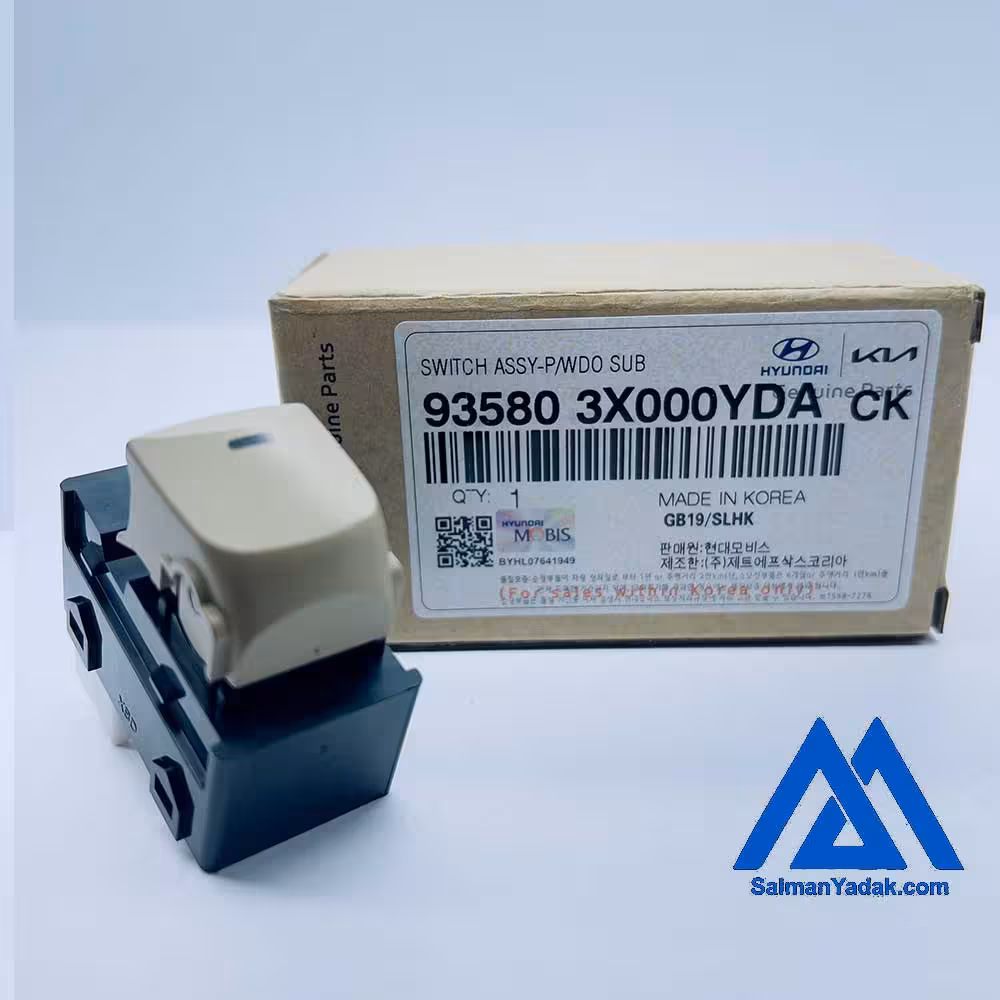 کلید تک شیشه بالابر النترا 935803X000YDA