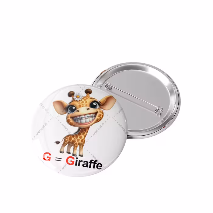 پیکسل حرف G مثل Giraffe کد 808