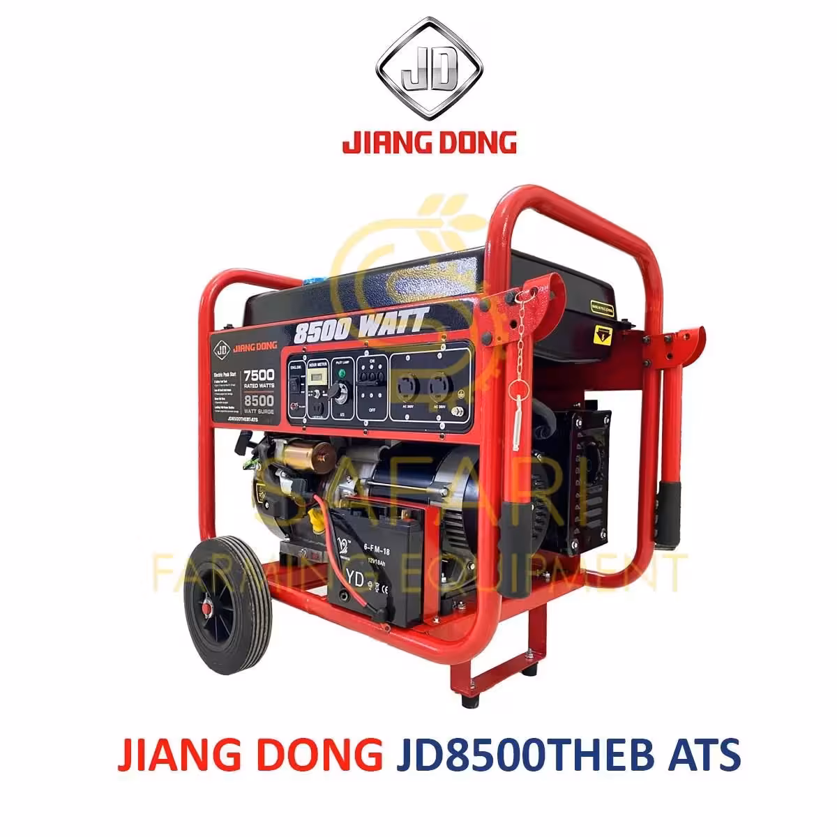 موتور برق 8.5 کیلووات تک فاز استارتی جیانگ دانگ JD8500