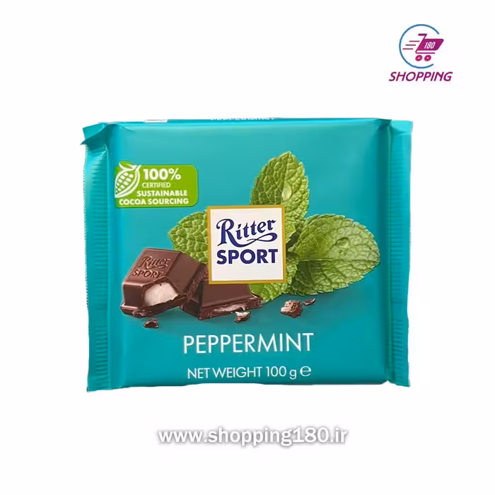 شکلات ریتر اسپرت با مغز نعنا 100 گرم
