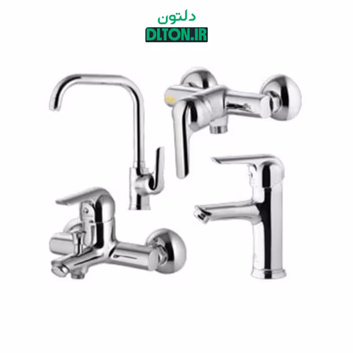 ست شیرآلات درخشان مدل کاج