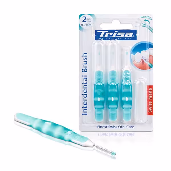 Trisa براش بین دندانی پروفشنال 0.9 میلیمتری ایزو سایز دو سبز - داروکاو