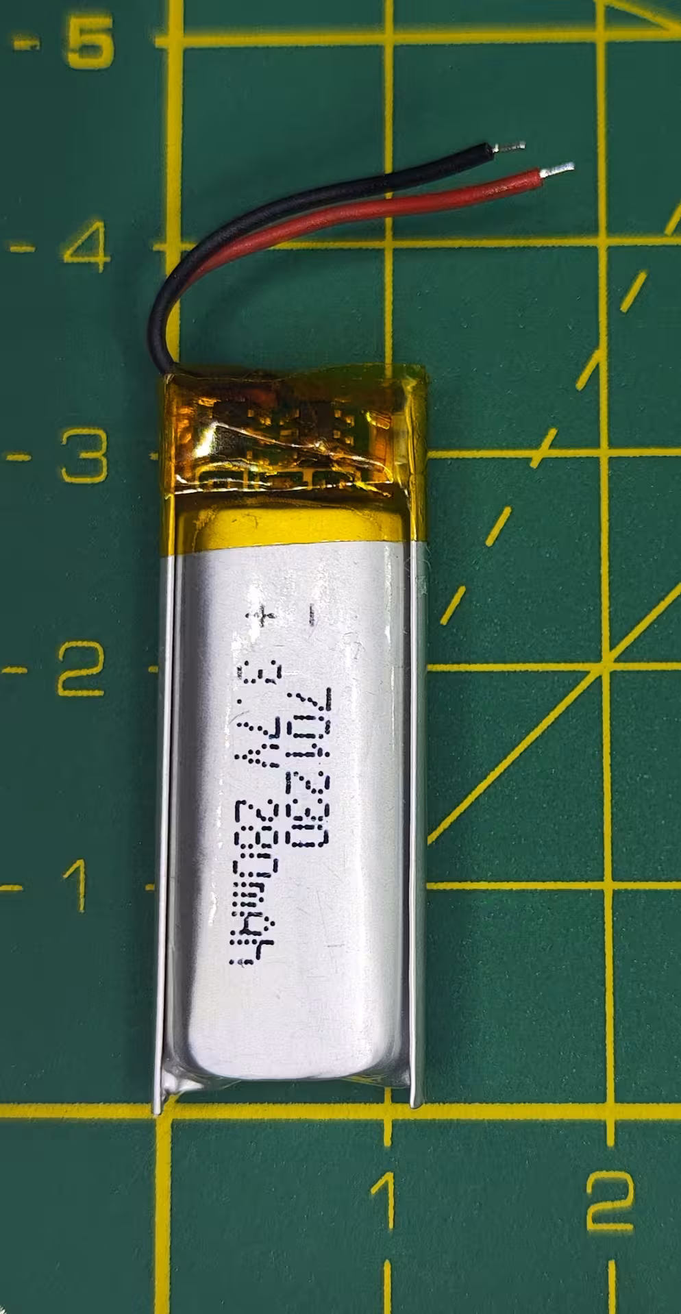 3.7V 280mAh باتری لیتیوم یون پلیمر  701230برای ویپ