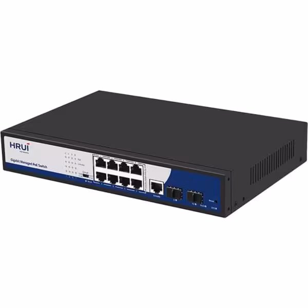 سوئیچ مدیریتی PoE اچ ار یو ای HRUI HR-AFGM-82NS