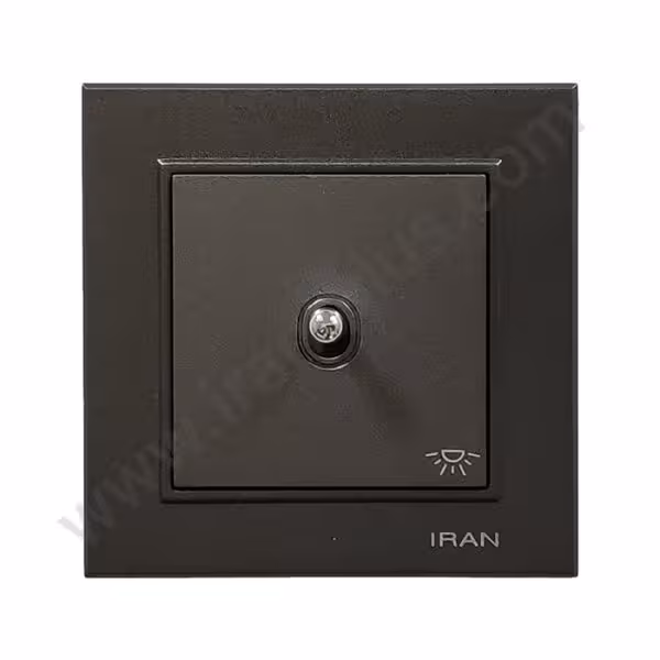 شاسی راه پله کلاسیک مدل برلیان رنگی زغال سنگی