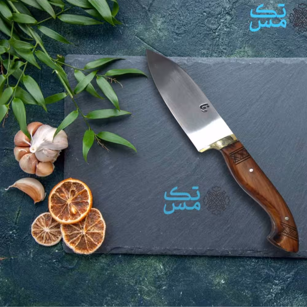 چاقوی سفارشی آشپزخانه پوست کنی مدل قمی استاد وفا