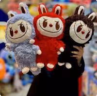 عروسک اورجینال پشمی لبوبو 50 سانتی