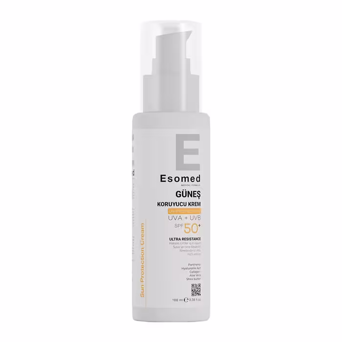 کرم ضد آفتاب Esomed با SPF50 حجم 100 میل