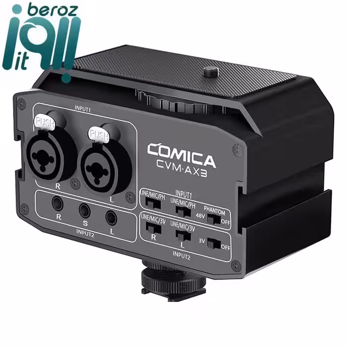 کارت صدا کامیکا مدل CVM-AX3 (گارانتی اصلی کامیکا در ایران) «اورجینال ارسال 1 ساعته»
