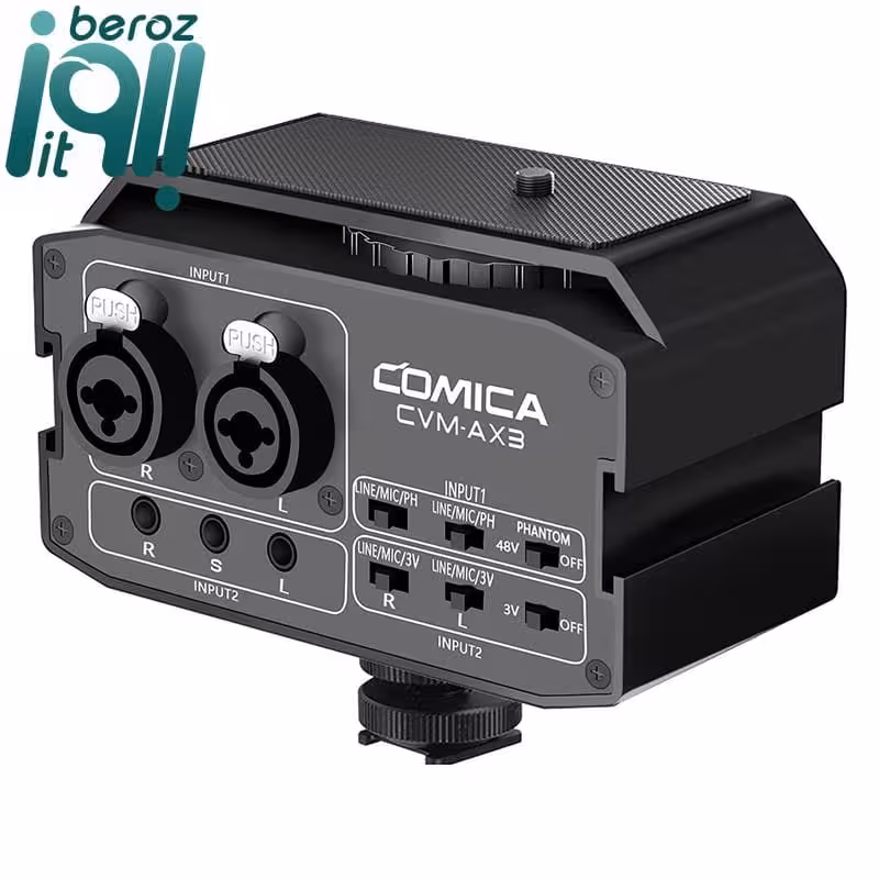 کارت صدا کامیکا مدل CVM-AX3 (گارانتی اصلی کامیکا در ایران) «اورجینال ارسال 1 ساعته»