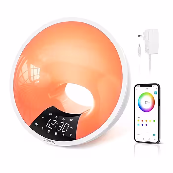 اسپیکر بلوتوثی و ساعت هوشمند Wake Up Light Smart Alarm Clock