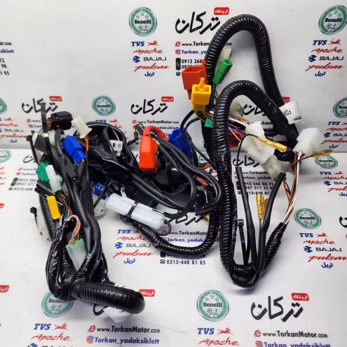 سیم کشی کامل برق موتور LS 135 ال اس