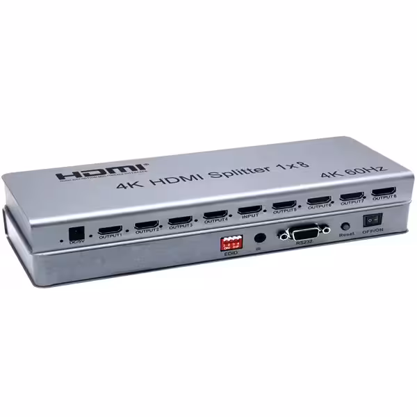 اسپلیتر 8 پورت HDMI ورژن 2.0 بافو مدل BF-H138