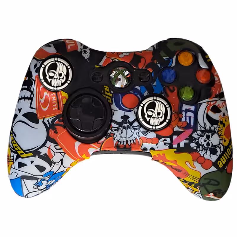 محافظ دسته XBOX 360 طرح SKULL