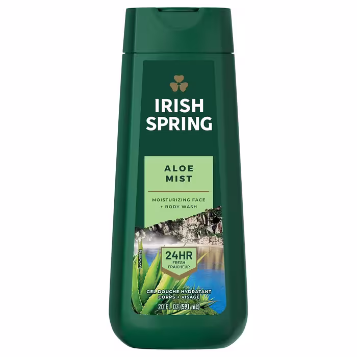 شامپو بدن و صورت آیریش اسپرینگ مدل ALOE MIST با حجم 591 میلی لیتر