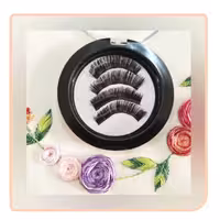 مژه پنج مگنتی ابریشمی کد 05