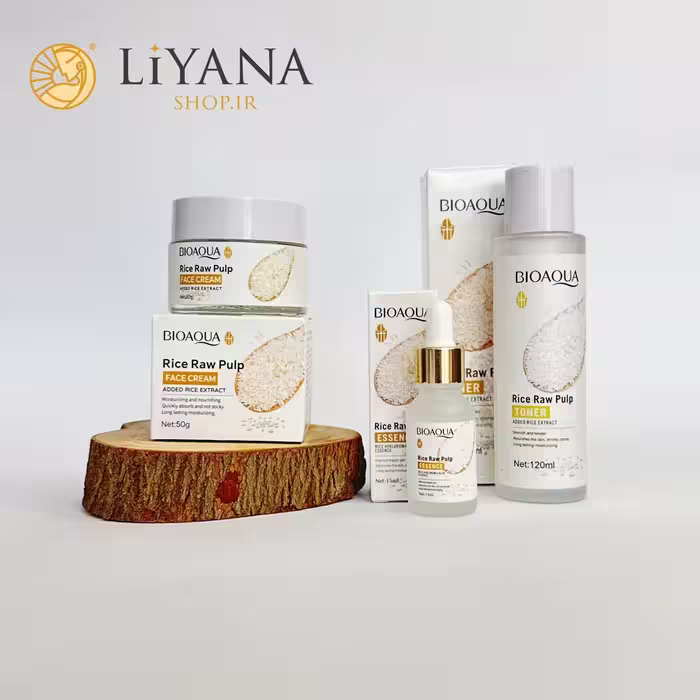 پک مراقبت پوستی عصاره برنج بیوآکوا