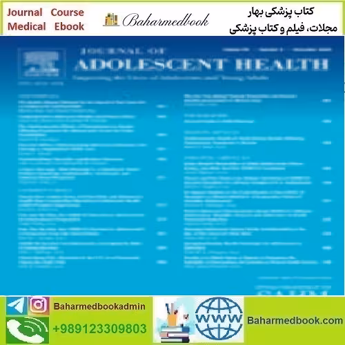 Journal of Adolescent Health Volume 68 Issue 1 to 6 Vo