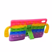 استند پاپیتی طرح رنگین کمانی / تبلت لنوو Tab M8 HD (8505X) / M8 FHD (8705)