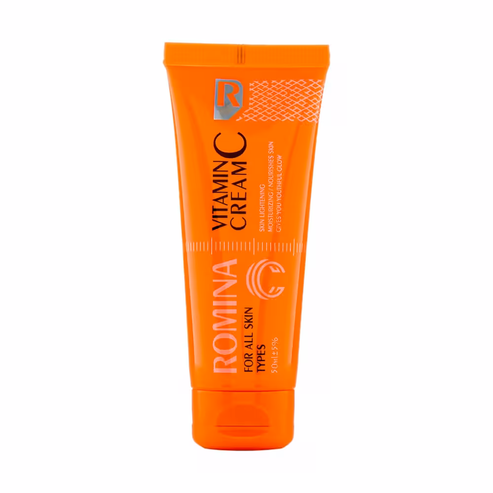 کرم ویتامین سی رومینا مناسب انواع پوست 50 میل