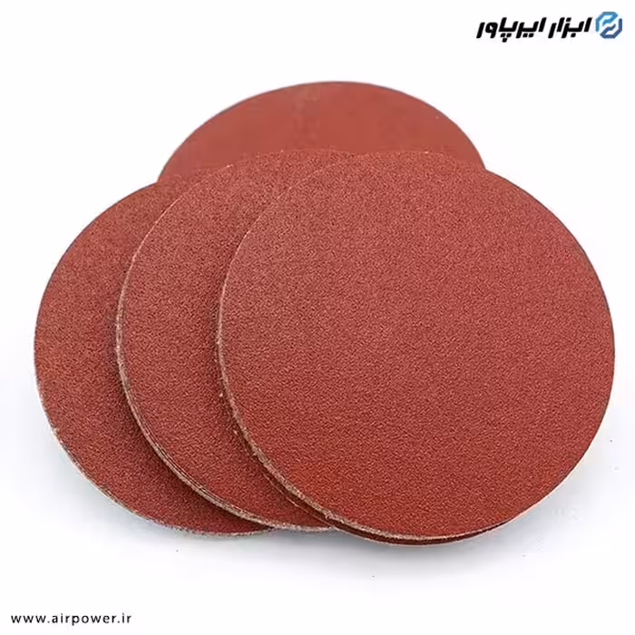 سنباده پشت کرکی 6 اینچ بدون سوراخ 10 عددی مدل P-1089