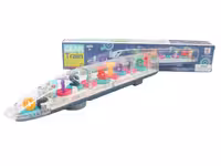 ترن اعداد چرخ دنده ای موزیکال و چراغدار اسباب بازی