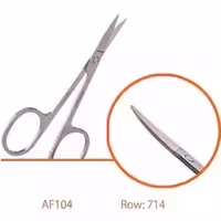 قیچی ابرو سر صاف AF 104 ورژن