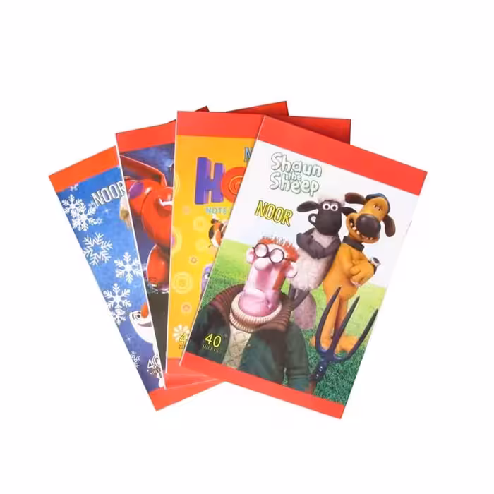 دفتر40برگ خطی منگنه ای میکرو