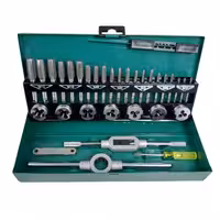 جعبه حدیده و قلاویز 32 عددی 3 تا 12 میلی متر