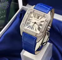 ساعت مچی زنانه کارتیر مدل Cartier Santos 6212C