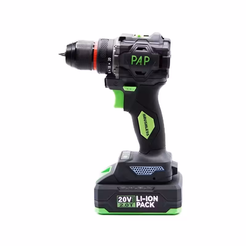 دریل شارژی براشلس 20 ولت لیتیوم پی ای پی مدل BD-2015