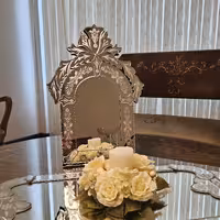 آینه ونیزی مدل ایوان ارتفاع 45 آینه سوپر کلیر