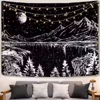 پوستر پارچه ای فیانی مدل بک دراپ NIGHT کد F127