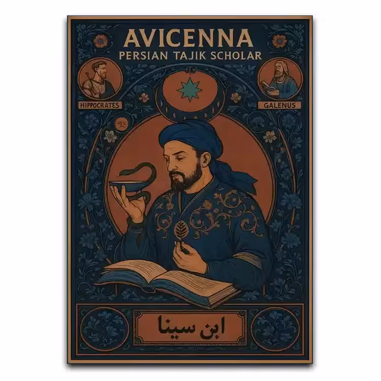 تابلو بوعلی سینا