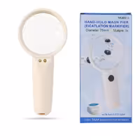 قیمت و مشخصات ذره بین چراغدار سایز بزرگ مدل MG6B-5