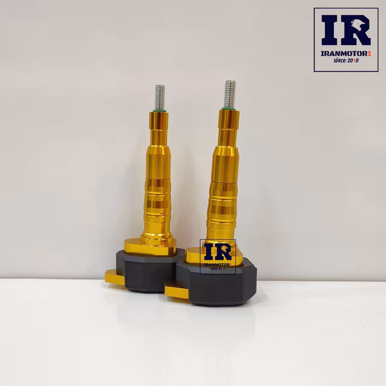 پروتکشن فلزی cnc کار شده موتورسیکلت - طلایی