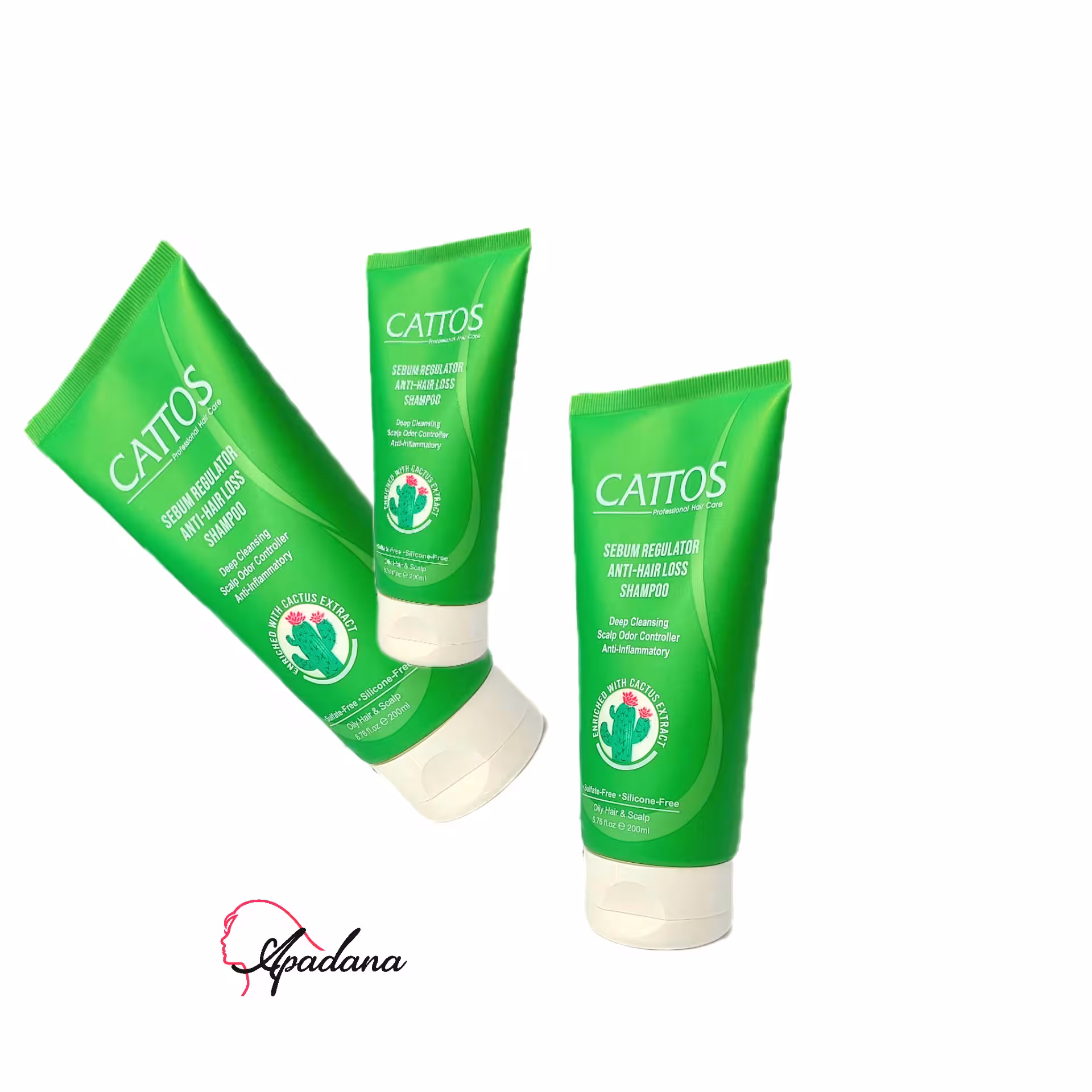 شامپو فاقد سولفات و  ضد ریزش و تقویت کننده  موهای چرب کاتوس