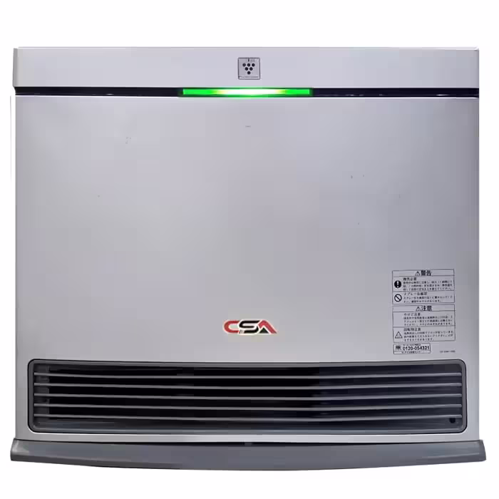 بخاری و فن هیتر گازی ژاپنی 5800 پلاسما مناسب 120 متر تصفیه هوا دار CSA