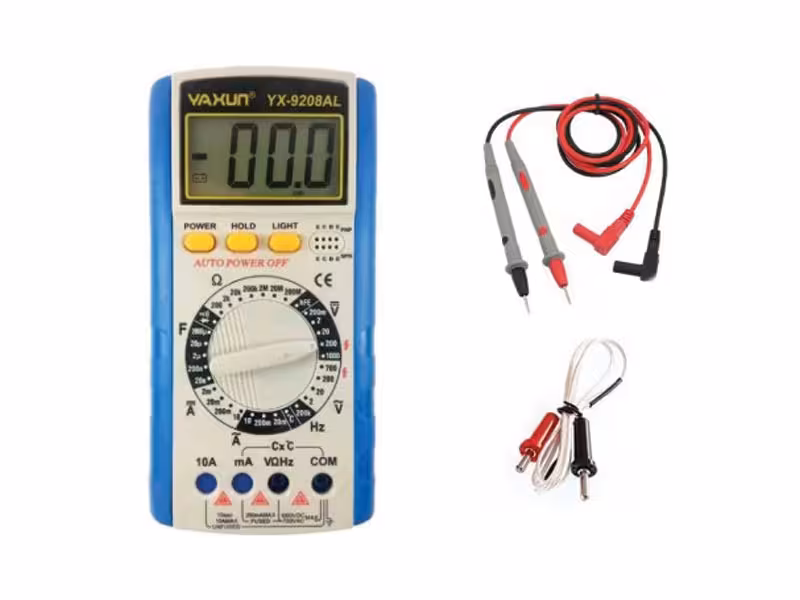 مولتیمتر دیجیتال یاکسون YAXUN YX-9208AL